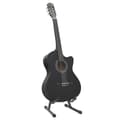 Miniatyrbild 2 av 2: Gitarr 12 delar med EQ-pedal 6 och strängar western svart