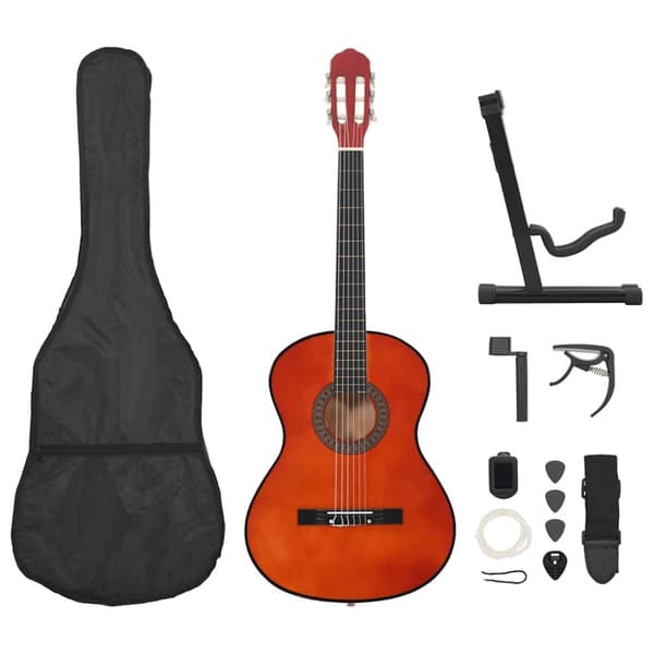 Klassisk gitarr 12 delar 4/4 39"