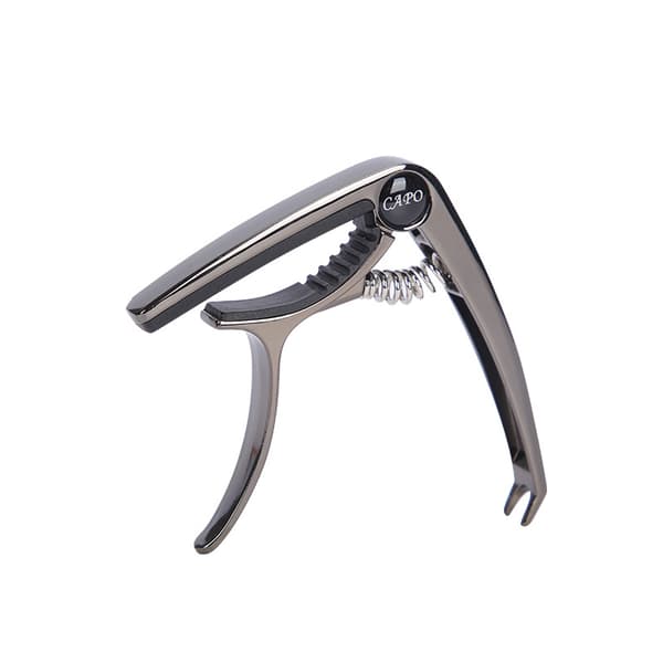 INF Sink Alloy Gitar Capo - Gun Black med Fargeboks