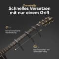 Miniatyrbilde 3 av 5: INF Sink Alloy Gitar Capo - Sølvfarge med Gaveeske