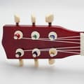 Miniatyrbillede 5 af 10: VIGA træ guitar til børn naturlig farve 21" 6 strenge