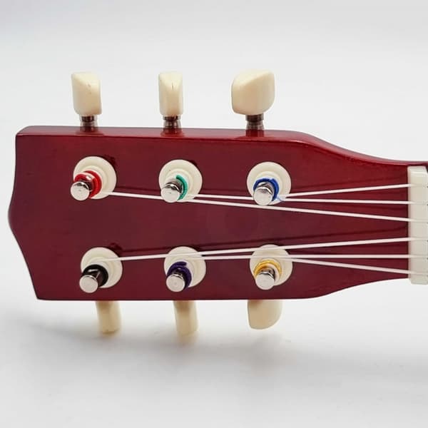 VIGA træ guitar til børn naturlig farve 21" 6 strenge