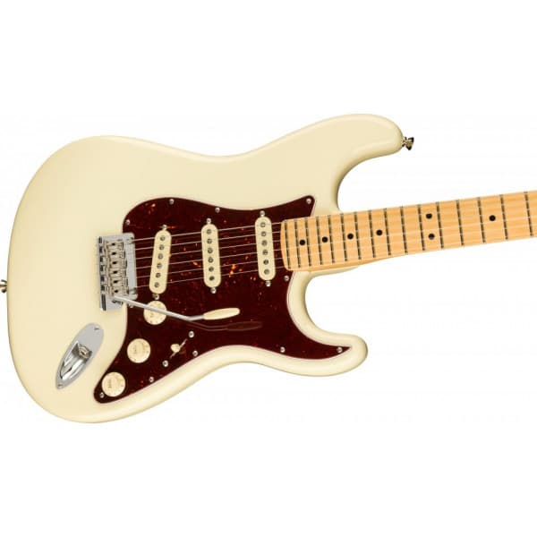 Fender American Professional II Stratocaster elgitarr, Olympic White