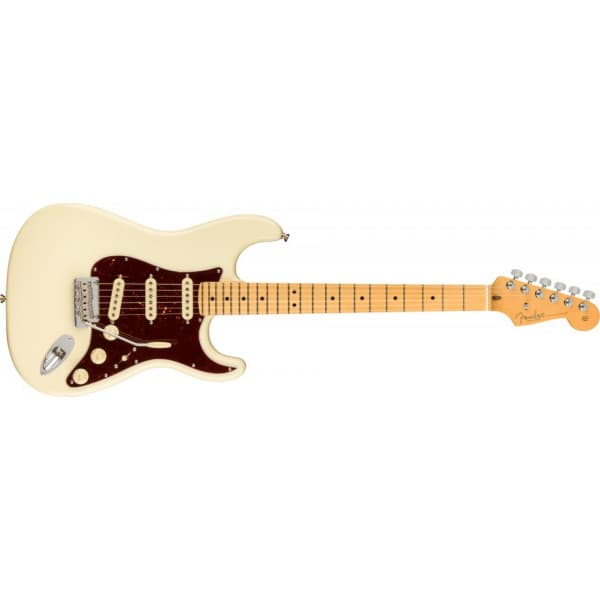 Fender American Professional II Stratocaster elgitarr, Olympic White