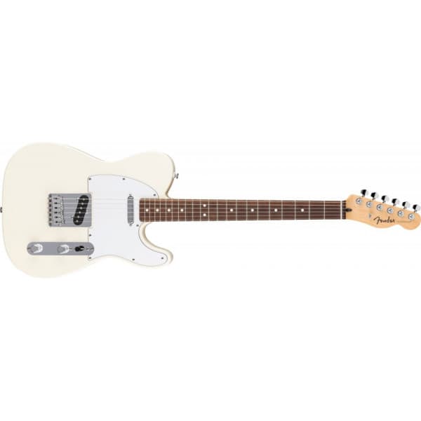 Fender Standard Telecaster elgitarr, Olympic White