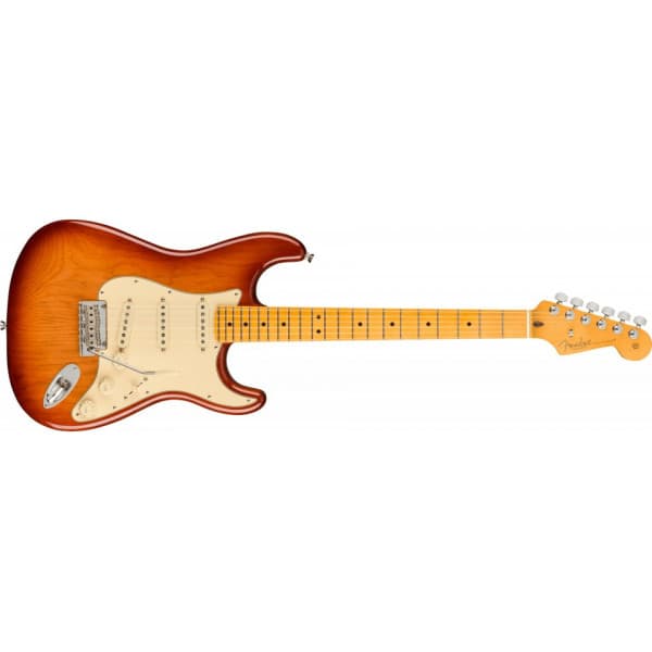 Fender American Professional II Stratocaster elgitarr, Sienna Sunburst