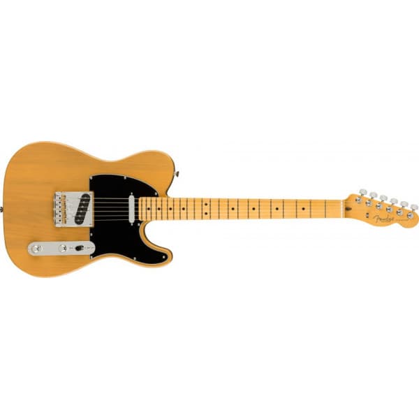 Fender American Professional II Telecaster elgitarr, Butterscotch Blonde