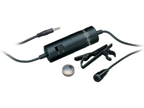 Audio-Technica ATR3350x, Mikrofon med klemme, Retningsuavhengig, Koblet med ledninger (ikke trådløs), 3.5 mm (1/8"), Svart, Batteri