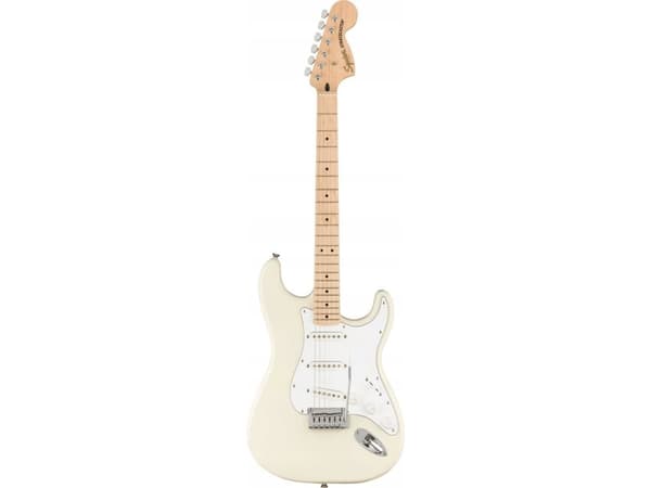 Squier Affinity Stratocaster Electric Guitar, - White