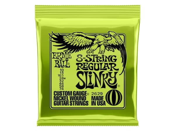 Ernie Ball P02629, Gitar, Nikkel, Elektrisk, 8 stk
