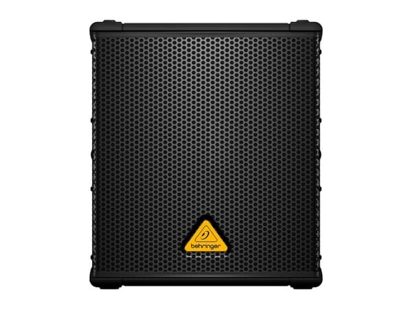 Behringer B1200D-PRO, 500 W, Aktiv subwoofer, 45 - 180 hz, 38,1 cm (15"), Svart, Energiljus
