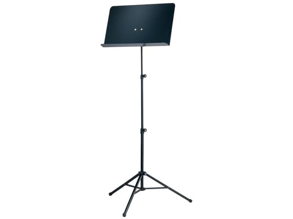 König & Meyer 10068-000-55, Svart, Gjuten aluminium, Stål, 119 cm, 2,27 kg