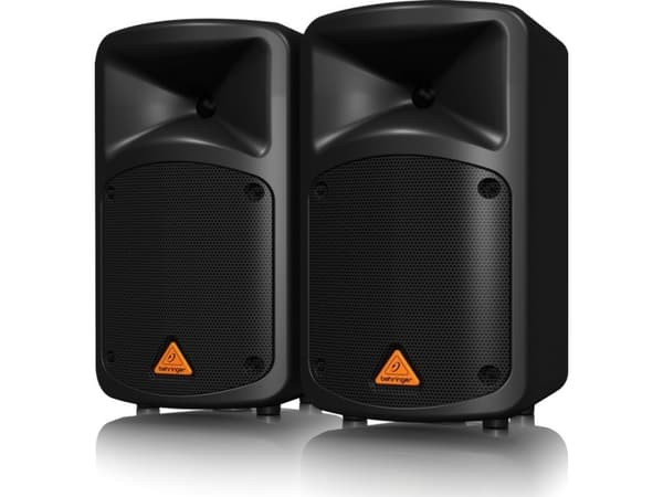 Behringer EPS500MP3, 500 W, 50 - 20000 Hz, 2-suuntainen, 20,3 cm (8"), 20,3 cm, Vapaasti seisova PA-järjestelmä musta