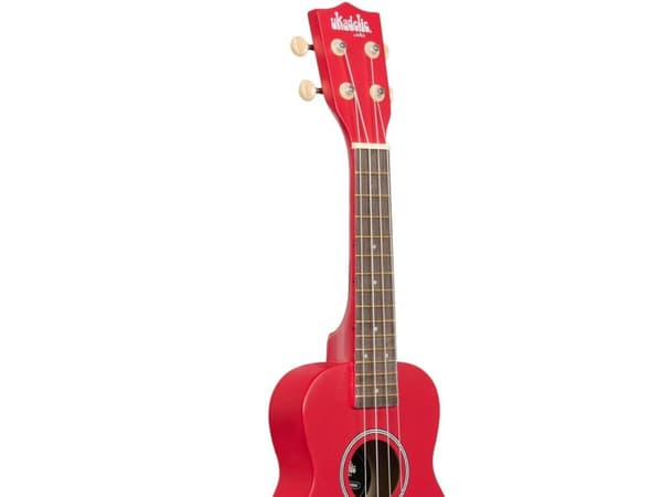 Kala Ukadelic Cherry Bomb Soprano ukulele, röd
