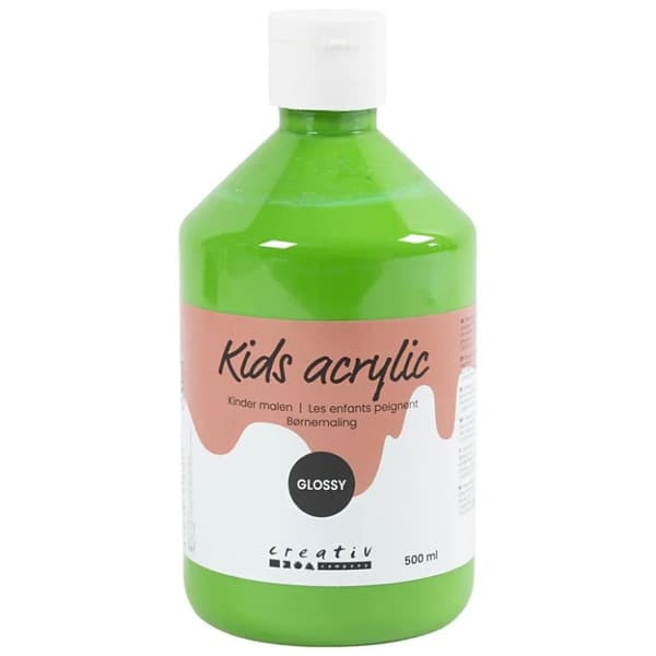 Akrylfärg Kids Acrylic - Blank Ljusgrön - 500 ml