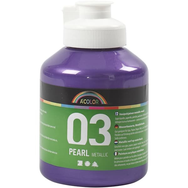 Akrylfärg Kids Acrylic - Metallic Violett - 500 ml