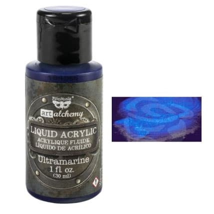 Liquid Acrylic - Finnabair Art Alchemy - Ultramarine - 30 ml