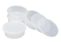 Plastkopp med lock 30/fp