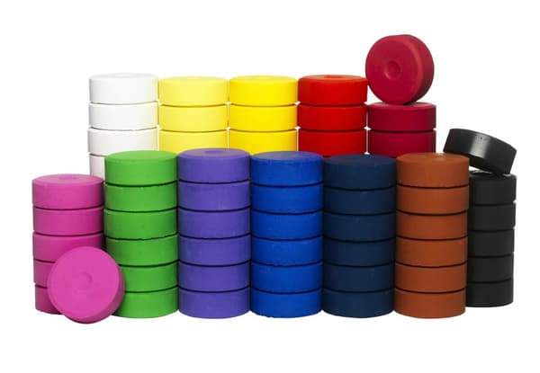 Färgblocksats 57mm 72/fp