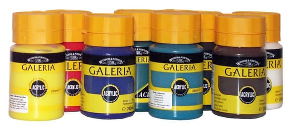 Akrylfärg Galeria 250mlx8 färger