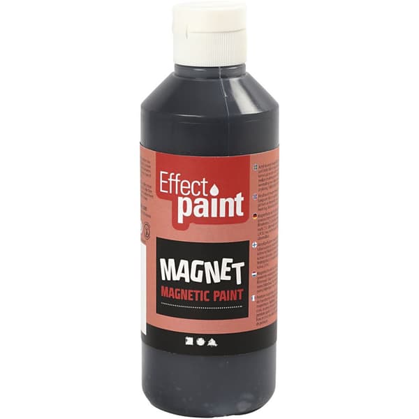 Magnetfärg - Svart - 250 ml