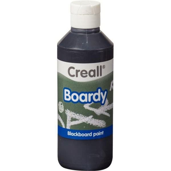Tavelfärg - CREALL - 34004 - Flaska 250ml - Färg Svart - Matt finish