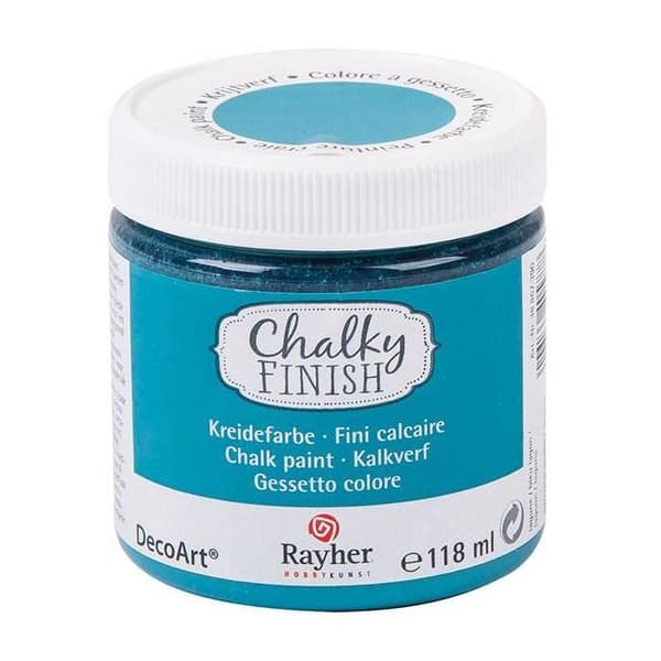 Målning krita blå lagun Chalky Finish