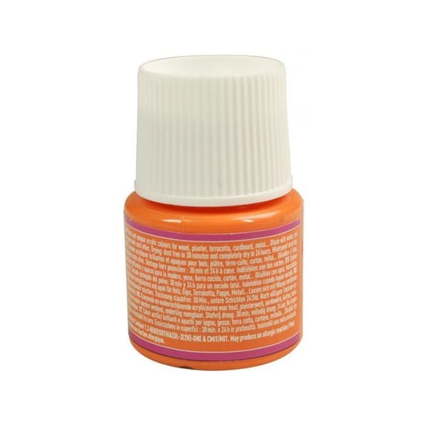 Akrylfärg - PEBEO - Deco - Blank - 45 ml - Halloween Orange