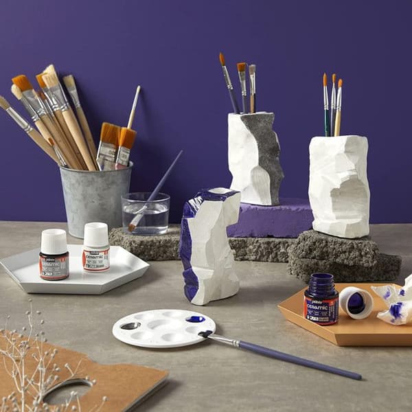 Färg - Pébéo - Ceramic Sèvres - 45ml - Blå - Blank