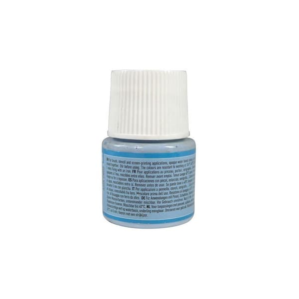 Textilfärg - Pébéo - Setacolor opaque - Himmelsblå N°86 - 45ml - Blandat