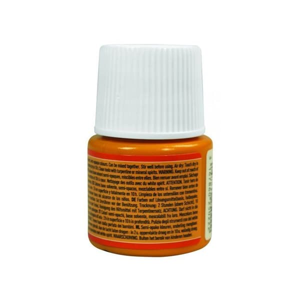 Färg - Pébéo - Keramik - Orangegul - 45ml - Högglans