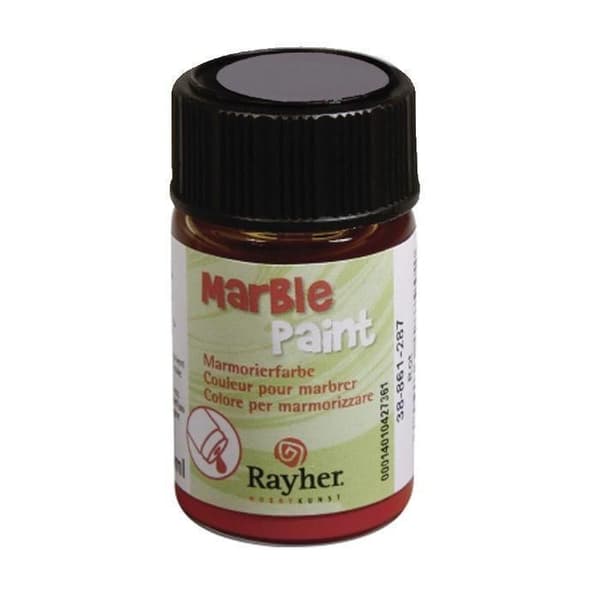 Marmorfärg 20 ml - Silver