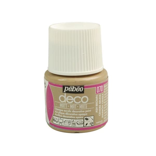 Akrylfärg - Pébéo - P.BO Déco - Brunsand - 45ml - Matt finish