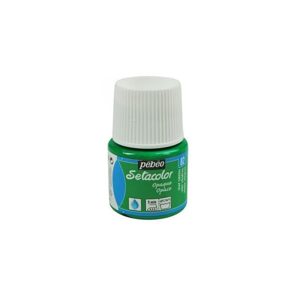 Tygfärg - PéBéo - Sétacolor opak - Växtgrön - 45 ml - Akrylfärg