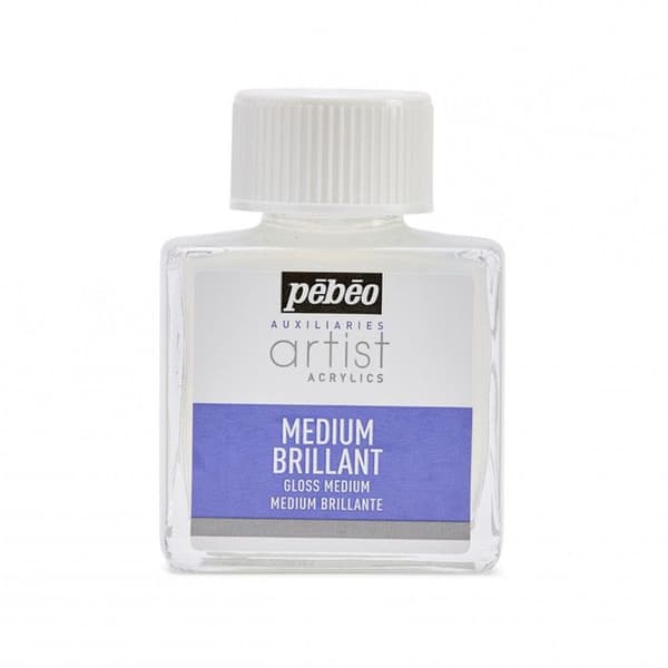 Medium Akryl - PEBEO - Konstnärsakryl - 75 ml - Blank - Ej gulfärgad