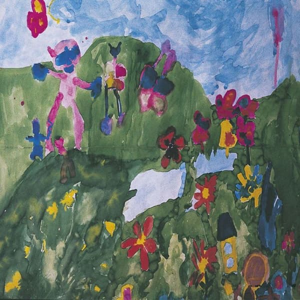 Gouache-ask med 12 olika färgpastiller + 1 borste