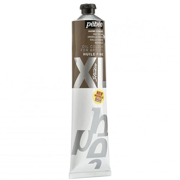 Oljefärg - Studio XL - Tub 200ml - Aschgul - Ockulär färg - Ljusbeständighet