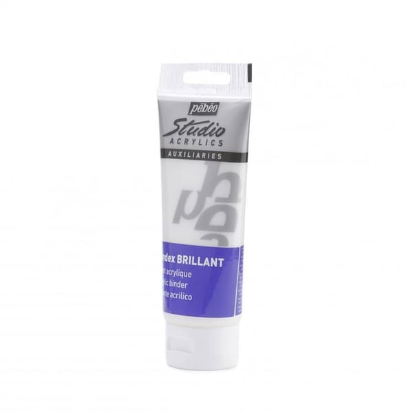 Akrylbindemedel - Pébéo - Bindex - 100 ml - Blank - Genomskinlig