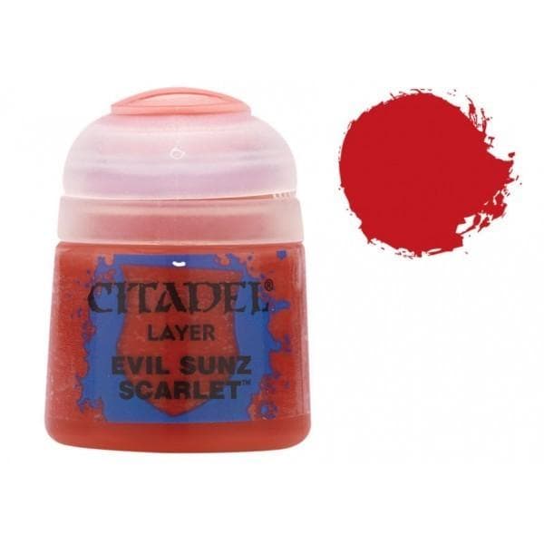 Evil Sunz Scarlet Layer Citadel Colour 12 ml Citadel Warhammer