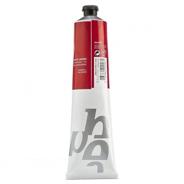 Oljemålningsfärg - Pébéo - Studio XL - 200 ml - Mörkröd kadmium - Blandad