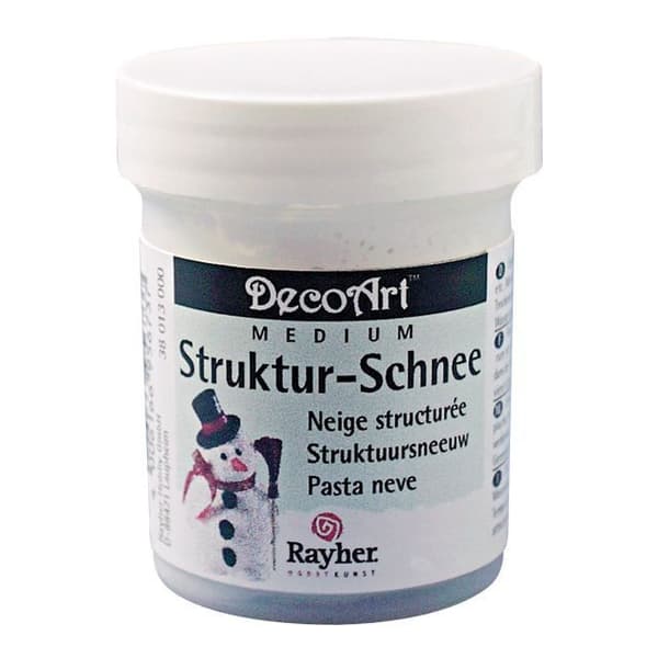 Strukturerad snö - 472 ml - Deco Art