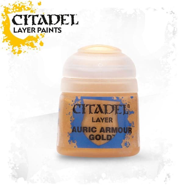 Auric Armour Gold Layer Citadel Colour 12 ml Citadel Warhammer