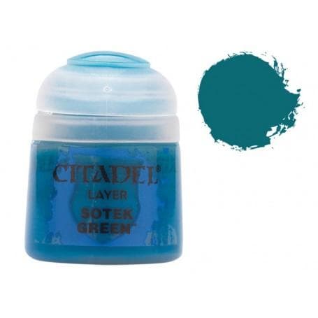 Sotek Green Layer Citadel Colour 12 ml Citadel Warhammer