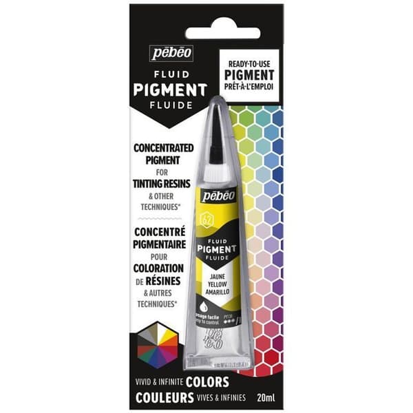 Pigmenterat färgämne för harts - Gul - 20 ml