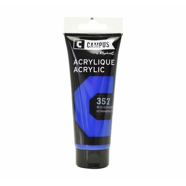 Akrylfärg - Campus av Raphael - 357 - Ultramarinfärgad - 100 ml - Blandad
