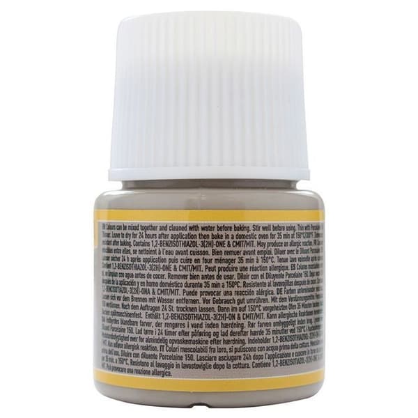 Flaska Målarfärg - P150 - Taupe - 45 ml - Blank eller Matt - Diskmaskinsresistent