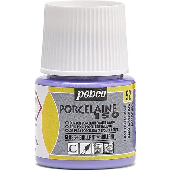 Flacon Målarfärg 45 ml - P150 - Lavendelblå - Emaljerad - Diskmaskinssäker - Ugn 150°C