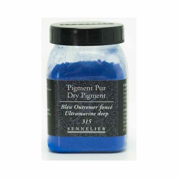 Pigment för färgskapande - 85 g burk - Mörk ultramarinblå