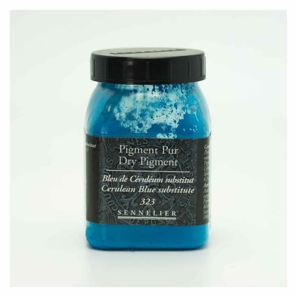 Pigment för färgskapande - 180 g burk - Cerulean blå substitut