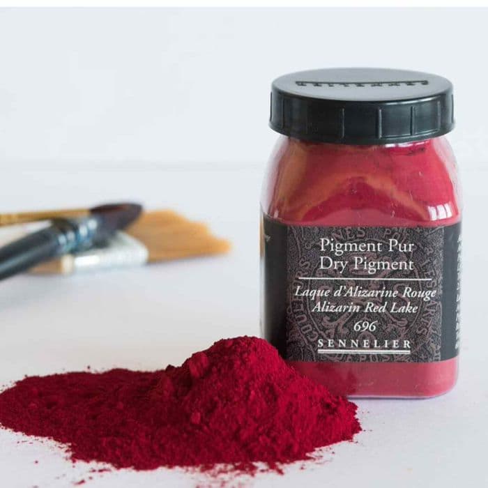 Pigment för färgskapande - 60 g burk - Red Alizarin Lake